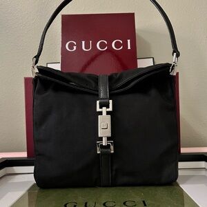 GUCCI Black Jackie COA included